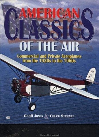 Portada de American classics of the air
