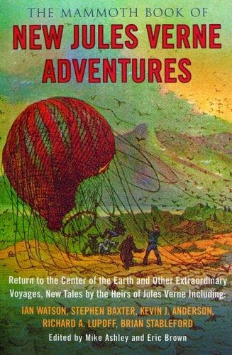 Portada de The mammoth book of new Jules Verne adventures
