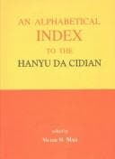 Portada de An Alphabetical Index to the Hanyu Da Cidian