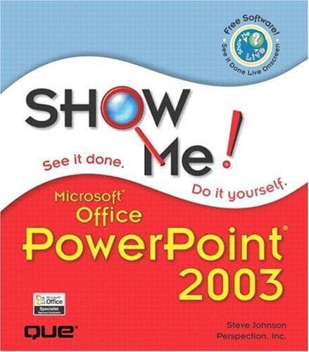 Portada de Show me Microsoft Office Powerpoint 2003
