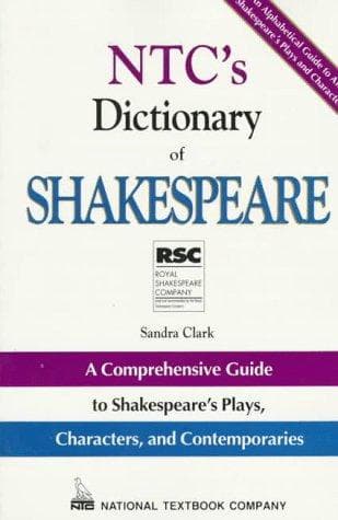 Portada de The Shakespeare Dictionary