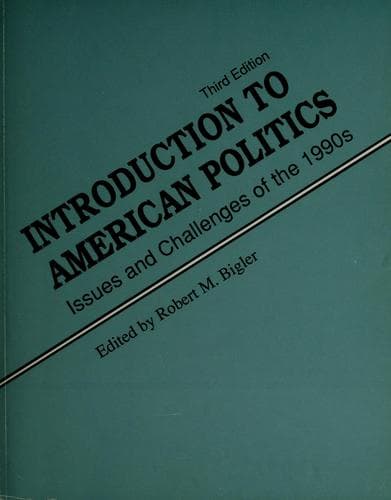 Portada de Introduction to American Politics