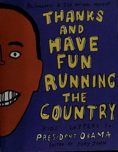 Portada de Thanks and have fun running the country