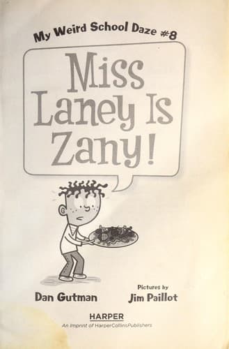 Portada de Miss Laney is zany!