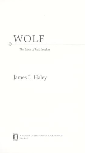 Portada de Wolf