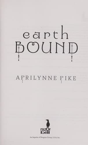 Portada de Earthbound (Earthbound Series, Book 1)