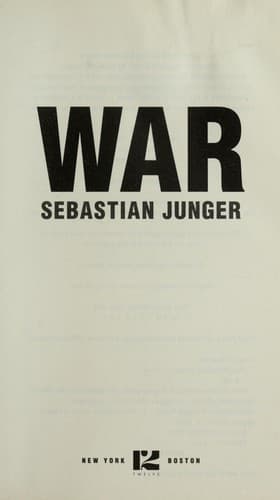 Portada de War