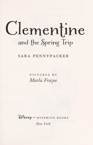 Portada de Clementine and the spring trip