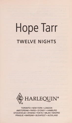 Portada de Twelve nights