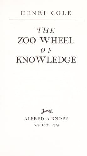Portada de The zoo wheel of knowledge