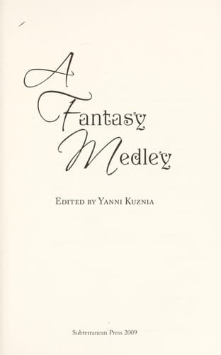 Portada de A Fantasy Medley