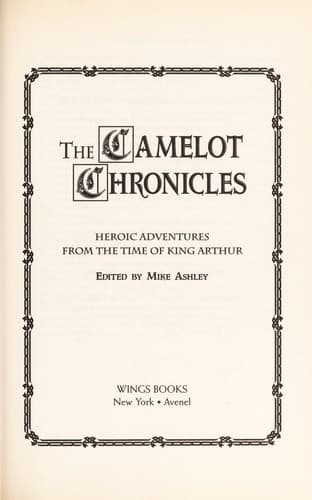 Portada de The Camelot Chronicles