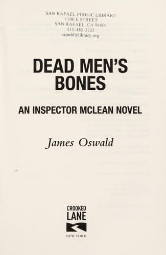 Portada de Dead men's bones
