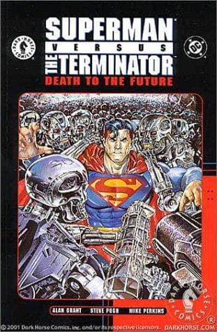 Portada de Superman vs. the Terminator : Death to the Future