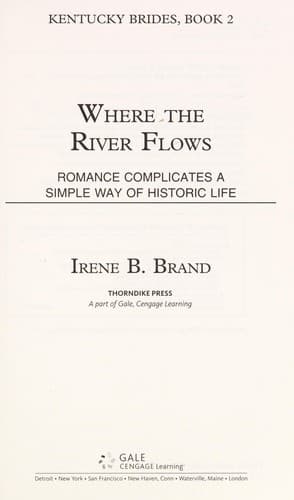 Portada de Where the river flows
