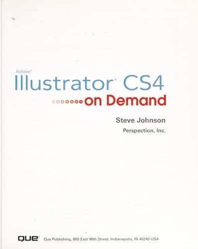 Portada de Adobe Illustrator CS4 on demand