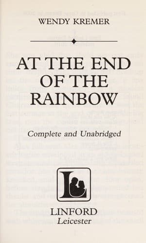 Portada de At the end of the rainbow