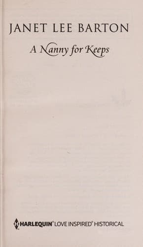 Portada de A nanny for keeps