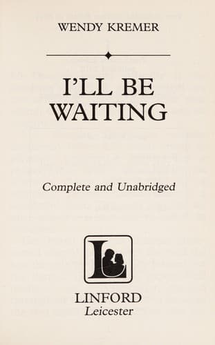 Portada de I'll be waiting