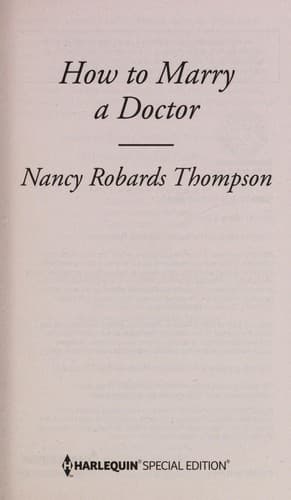Portada de How to marry a doctor