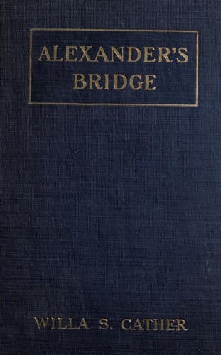 Portada de Alexander's Bridge