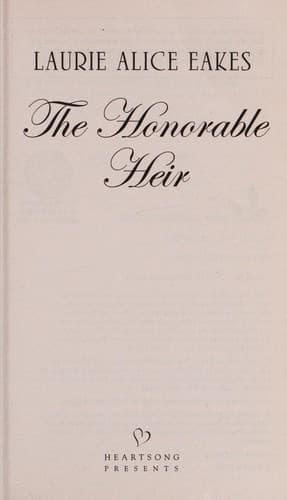 Portada de The honorable heir