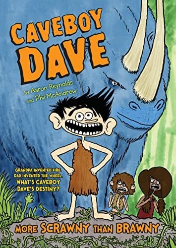 Portada de Caveboy Dave: More Scrawny Than Brawny