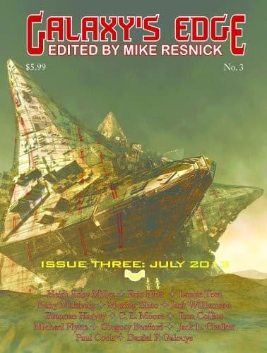 Portada de Galaxy's Edge Magazine