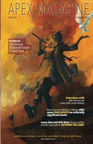 Portada de Apex Magazine February 2018