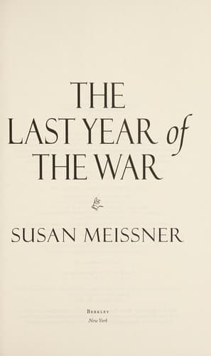 Portada de The last year of the war