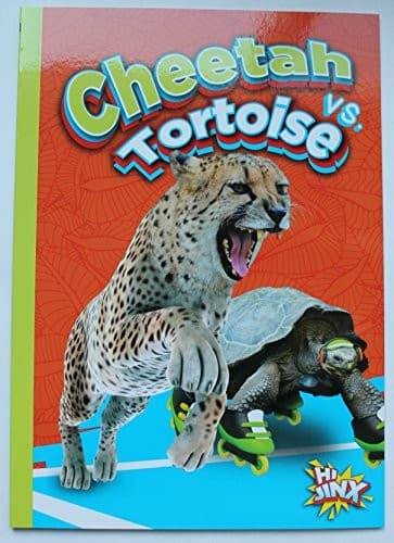 Portada de Cheetah vs. tortoise