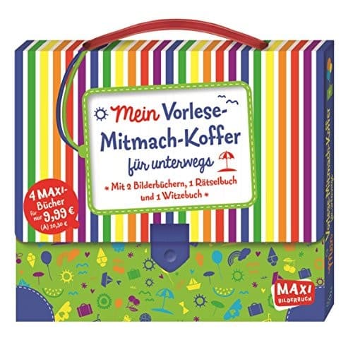 Portada de Mein Vorlese-Mitmach-Koffer für unterwegs