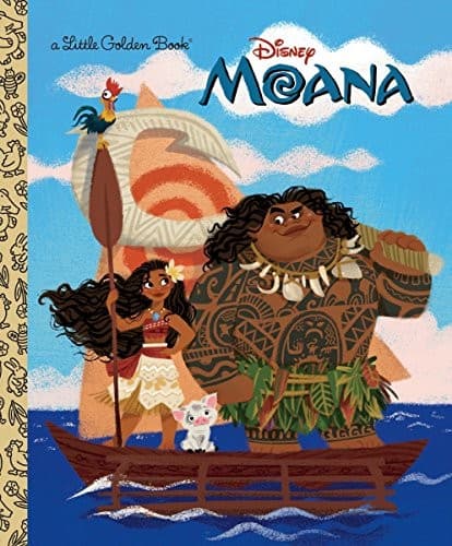 Portada de Moana Little Golden Book