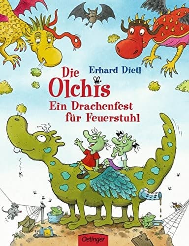 Portada de Die Olchis. Ein Drachenfest für Feuerstuhl