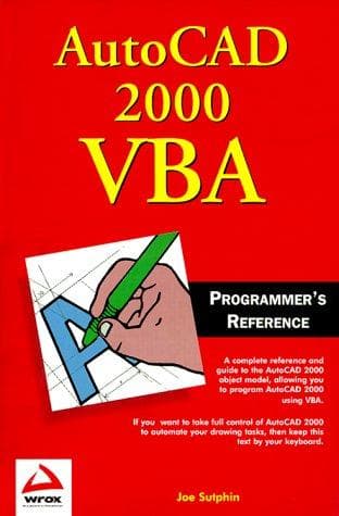 Portada de AutoCAD 2000 VBA Programmers Reference
