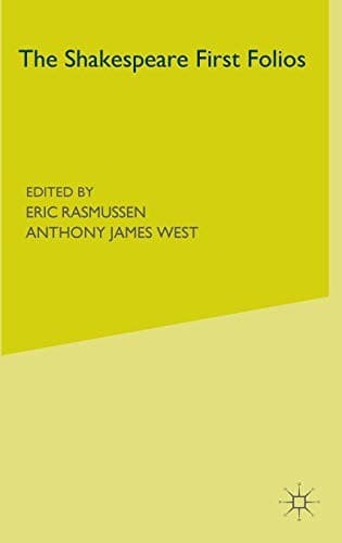 Portada de The Shakespeare First Folios