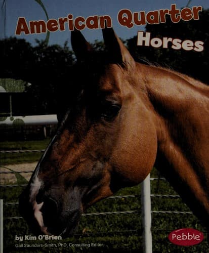 Portada de American quarter horses