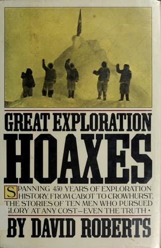 Portada de Great exploration hoaxes
